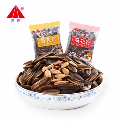 三辉瓜子小包装小袋约19g/袋×1斤焦糖味瓜子/山核桃味葵花籽
