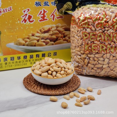 冠华椒盐花生米10斤装 即食小吃 下酒菜 休闲零食批发五香图2