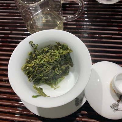 日照绿茶 明前茶 小叶雪青芽茶 散装 三月茶叶 袋装500g包邮图3