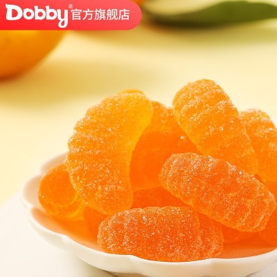 Dobby 果汁软糖380g爆浆水果味橡皮QQ糖网红零食糖果芒果休闲食品图2