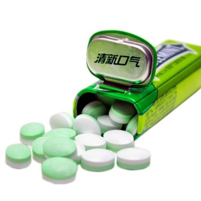 绿箭 口香糖铁盒装 23.8g/瓶茉莉花薄荷糖味休闲食品超市采购批发图2
