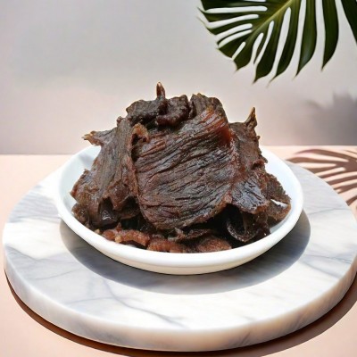 湖岭牛肉干手撕牛肉片温州特产牛肉桶装罐装五香香辣零食小吃图3