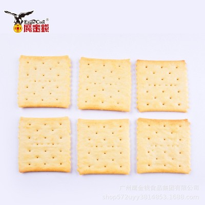 牛油梳打饼干白盒OEM贴牌春节年货美味礼桶休闲零食小饼干定制图3
