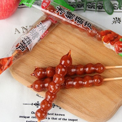山楂冰糖葫芦休闲网红零食厂家制作一箱260支独立包装图4