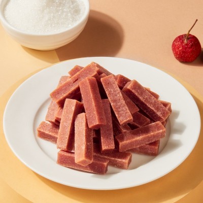金晔原味山楂条零食蜜饯休闲食品山楂制品500g独立小包装图4