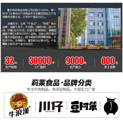 牛浪汉牛肉干散装称重单独小包装袋批发五香麻辣零食小吃定制贴牌图2
