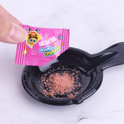 元美18g袋装煎蛋布丁果冻+跳跳糖挂条迷你荷包蛋儿童糖玩零食批发图3