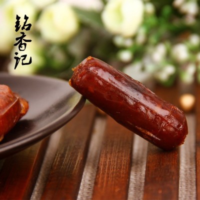 厂家批发香辣味原味肉枣迷你肉枣零食 散装肉枣香肠肉枣批发500g图3