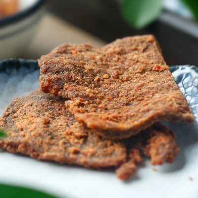 手撕风干牛肉干500g内蒙古肉干特产熟食办公室小零食整箱批发图4
