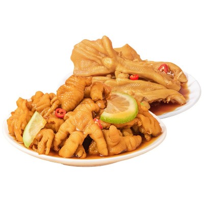 爱尝无骨鸭掌凤爪柠檬酸辣卤味熟食休闲零食小吃厂家直销整箱批发图5