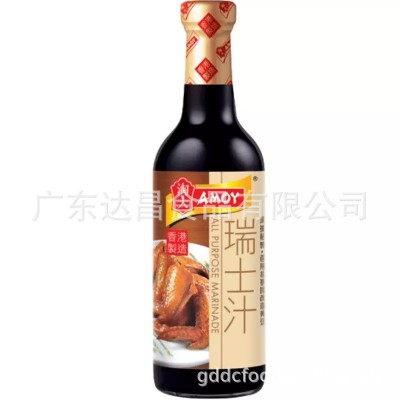 香港AMOY淘大瑞士汁450ml鸡翅厨房调味料港风味凉拌香港制造图2