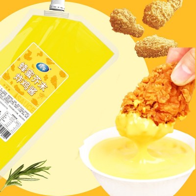 韩式风味蜂蜜芥末酱商用900g炸鸡汉堡蘸酱甜辣酱沙拉寿司调味酱料图2