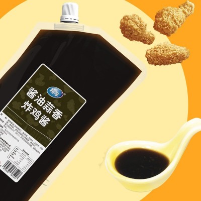 酱油蒜香炸鸡酱900g风味韩式炸鸡汉堡调味原料沙拉寿司烤肉蘸酱料图2