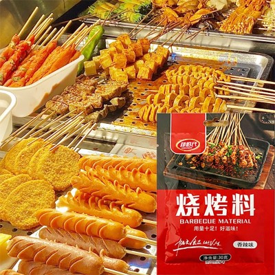 淄博烧烤料餐饮摆摊夜市烤串撒料干碟铁板蘸料烤肉香辣袋装烧烤料图2