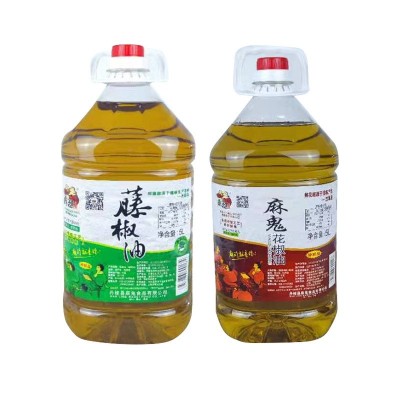 四川麻鬼藤椒油5L特麻鲜香过桥米线凉拌钵钵鸡大桶餐饮蘸料批发图5