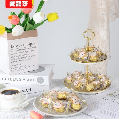 爱丽莎散装喜糖威化巧克力休闲零食伴手礼婚庆喜糖批发20斤/箱图4