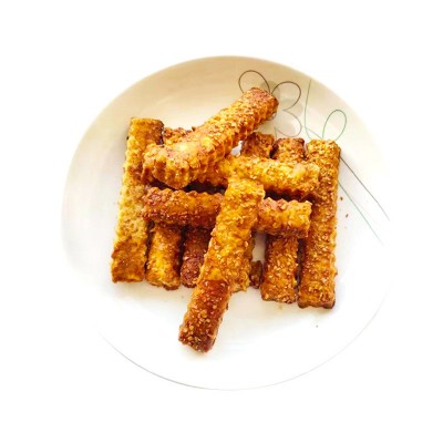 批发好养元山药南瓜酥千层酥饼干代餐点心山药南瓜条整箱散装图5