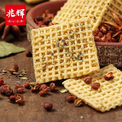 兆辉锅巴320g藤椒孜然花椒锅巴盒装网红零食/追剧零食/聚会零食图3