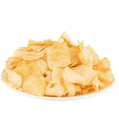 山药薄片8斤整箱薯片山药脆片膨化食品摆摊休闲小吃批发图4