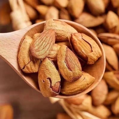 巴旦木纸皮盐焗味 代发大杏仁500g 手剥巴坦木零食奶香 全国包邮图2