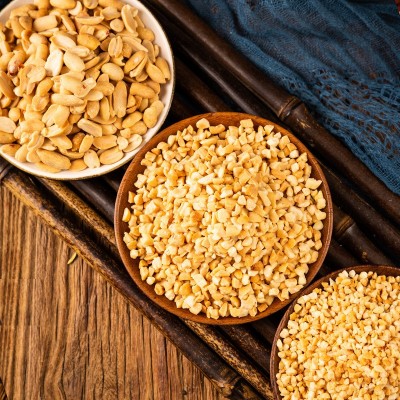 花生碎2500g花生仁坚果零食干果16袋/箱图3