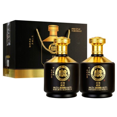白水杜康52度浓香型白酒礼盒装纯粮食酒一件代发 批发 包邮图5