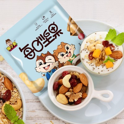 豫小果每日坚果混合坚果果干果仁休闲小零食一件代发图3