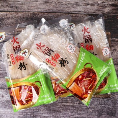 【原烹】火锅细粉红薯酸辣粉条圆粉 火锅川粉麻辣烫粉条宽苕粉图4