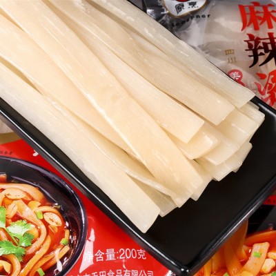 【原烹】火锅汤粉红薯粉条圆粉 麻辣烫粉条宽苕粉火锅川粉图2