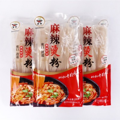 【原烹】火锅汤粉红薯粉条圆粉 麻辣烫粉条宽苕粉火锅川粉图4