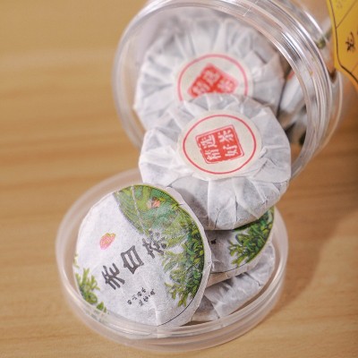 福鼎老白茶 寿眉 小圆饼饼干茶500g散装老白茶散茶 厂家批发直销图2