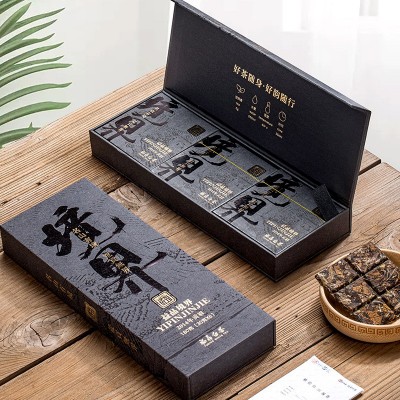福鼎白茶正宗老白茶境界白茶紧压小方片礼盒送长辈一条180克图1