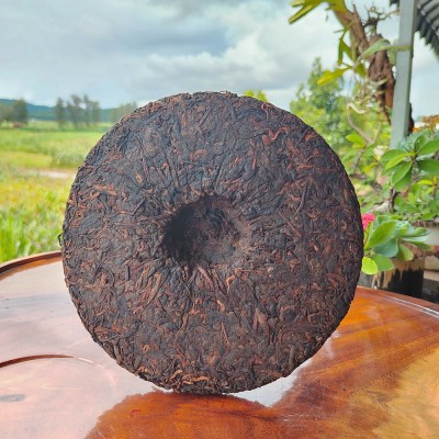 老班章普洱熟茶勐海布朗山陈年普洱茶老茶厂家批发熟普茶饼图3