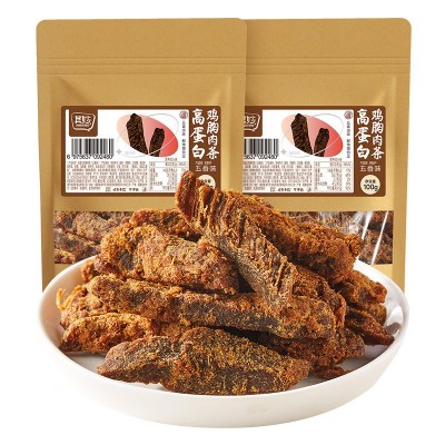 鸡胸肉干条手撕鸡肉条高蛋白质开袋即食解馋宵夜抗饿休闲小吃批发图5