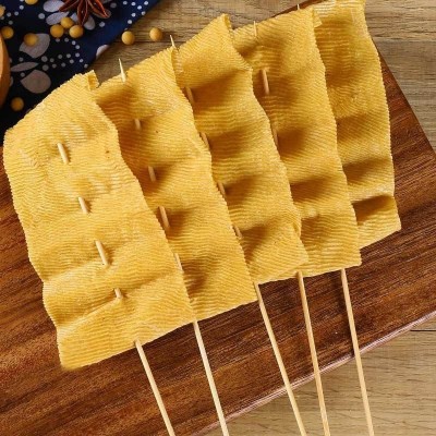 干货豆皮豆干串豆腐串麻辣烫火锅关东煮食材厂家批发销售图4