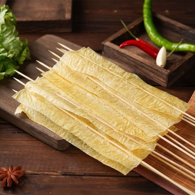 豆制品干货豆皮串豆干串铁板烧烤炸串老式炸串千张豆皮