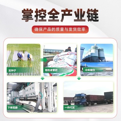 东北大米5斤一袋包邮胚芽米2.5kg直播爆款一件代发分销新大米批发图4
