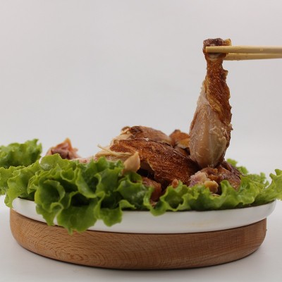 山东五香扒鸡脱骨烧鸡500g鸡肉卤味零食批发一件代发五香德州扒鸡