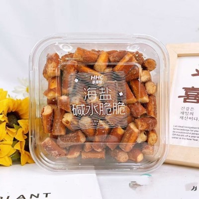 厚厚恰碱水脆脆面包丁法海盐焦糖酥脆面包脆藤椒蛋黄味盒装网红