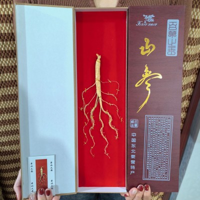 【人参干货】长白山东北人参跑江湖会销礼品人参礼盒装