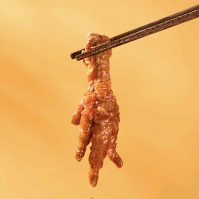 虎皮凤爪半成品冷冻商用火锅炸卤味鸡爪批发熟食饭店烧烤商家专供