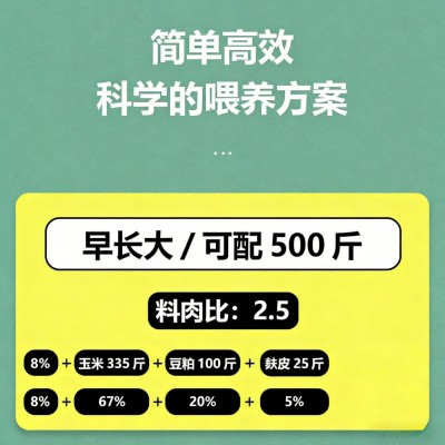早长大-乳猪增重预混料猪仔猪教槽料猪用复合预混料小猪厂家直销